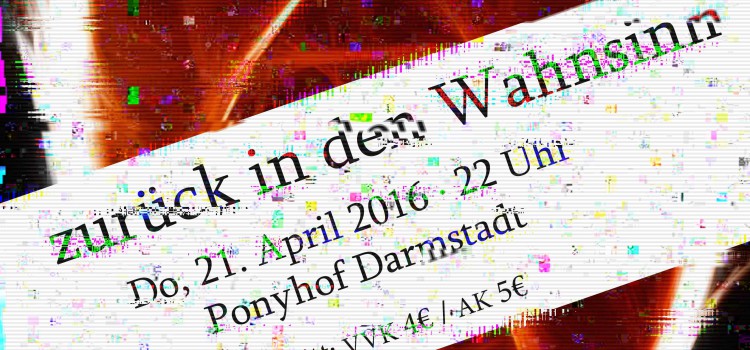Psycho-Party am 21. April 2016 – Sichert euch jetzt schon im VVK die Karten! Psycho-Party am 21. April 2016 – Sichert euch jetzt schon im VVK die Karten!